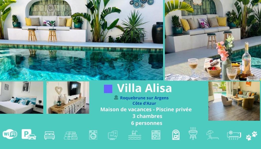 Villa Alisa Avec Piscine Privee Roquebrune-sur-Argens Eksteriør bilde